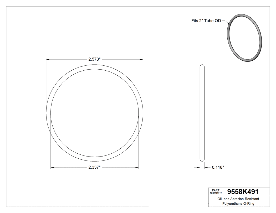 Technical drawing - 9558K491